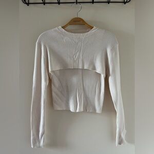 Zara girls top 2 in 1 ! 🤎